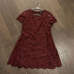 Madewell Burgundy Dress